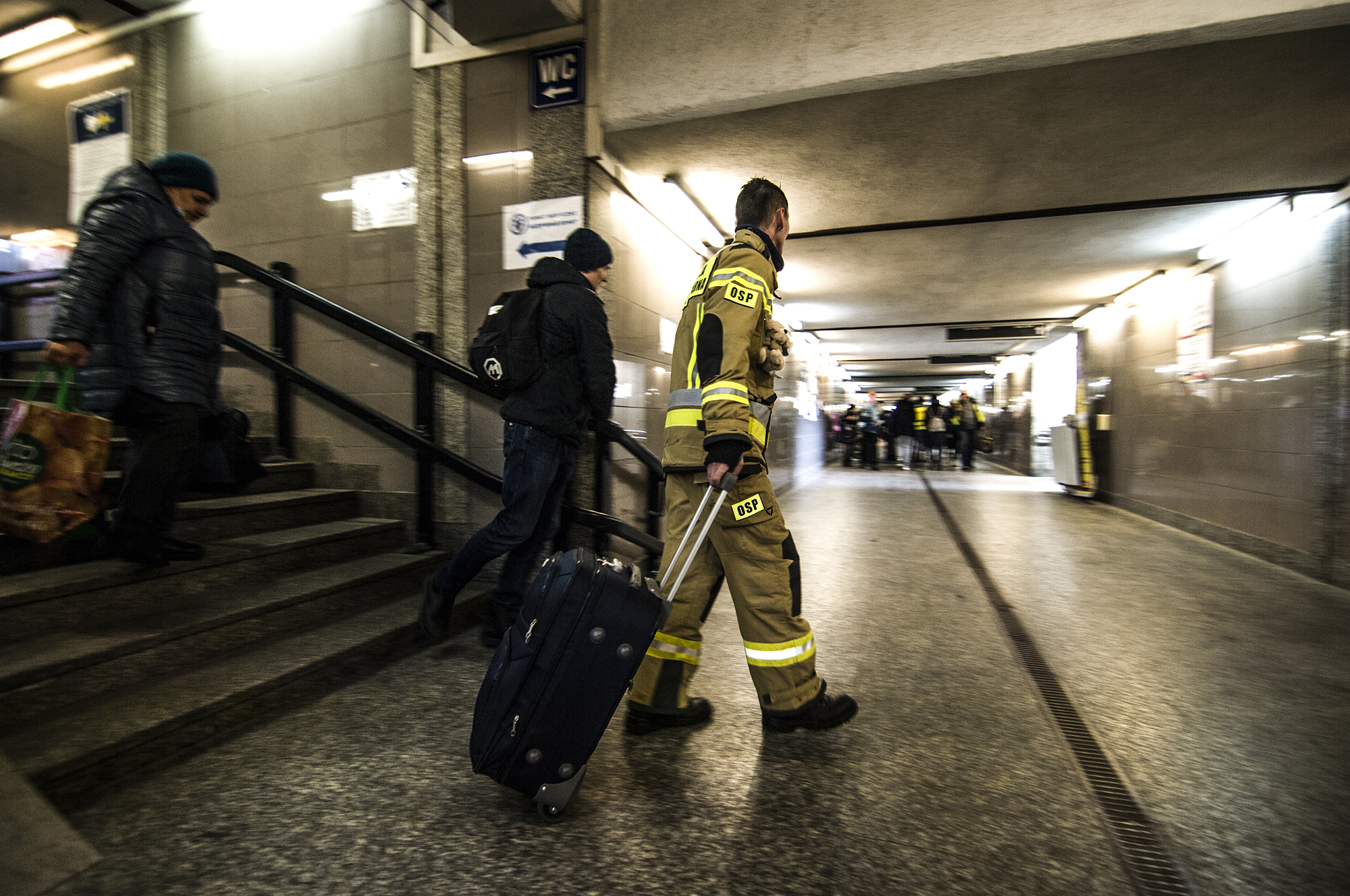 busy station